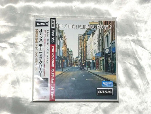 Oasis Morning Glory 30th Anniversary LP with Japanese Translation, | Japansoundstore