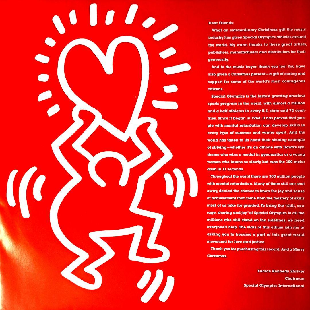 Various - A Very Special Christmas LP Keith Haring Art Japan Pressing Vinyl
