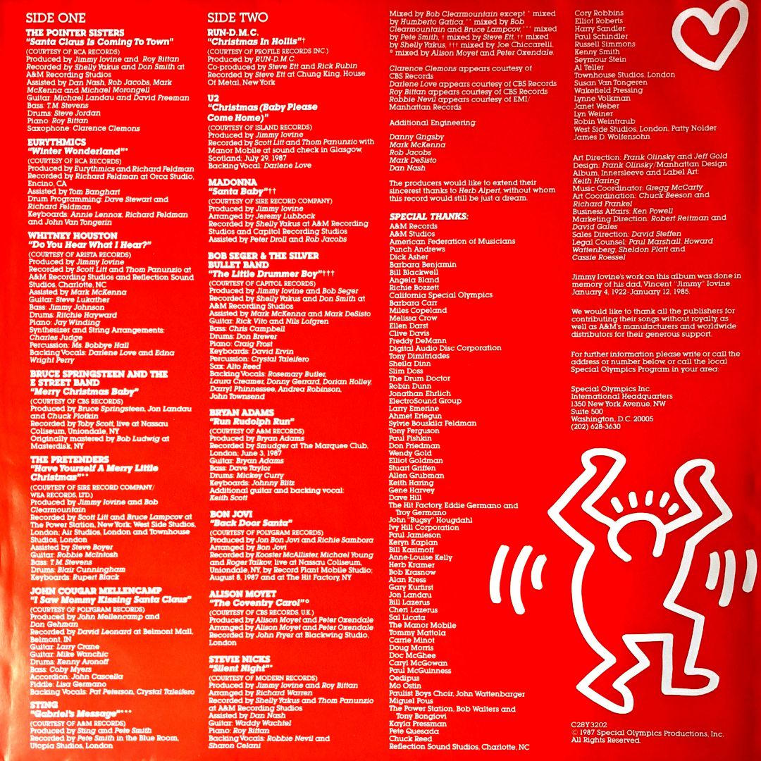 Various - A Very Special Christmas LP Keith Haring Art Japan Pressing Vinyl