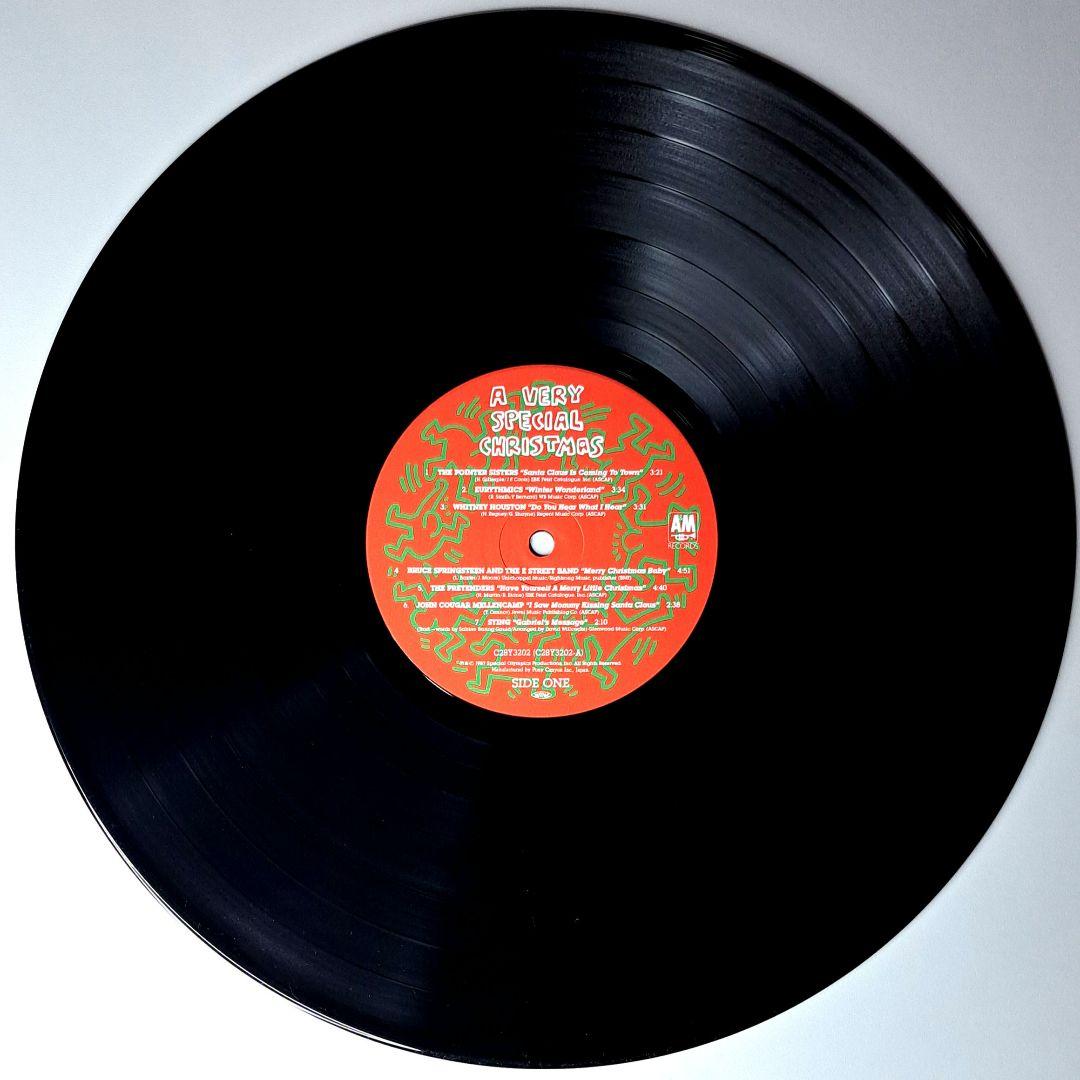 Various - A Very Special Christmas LP Keith Haring Art Japan Pressing Vinyl