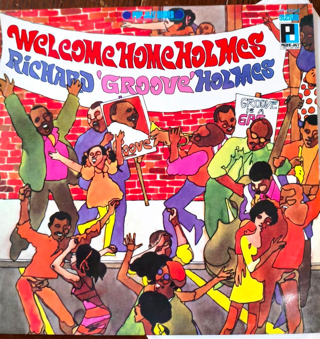 Richard Groove Holmes Welcome Home LP Red Colored Vinyl Japan Jazz Pacific Jazz