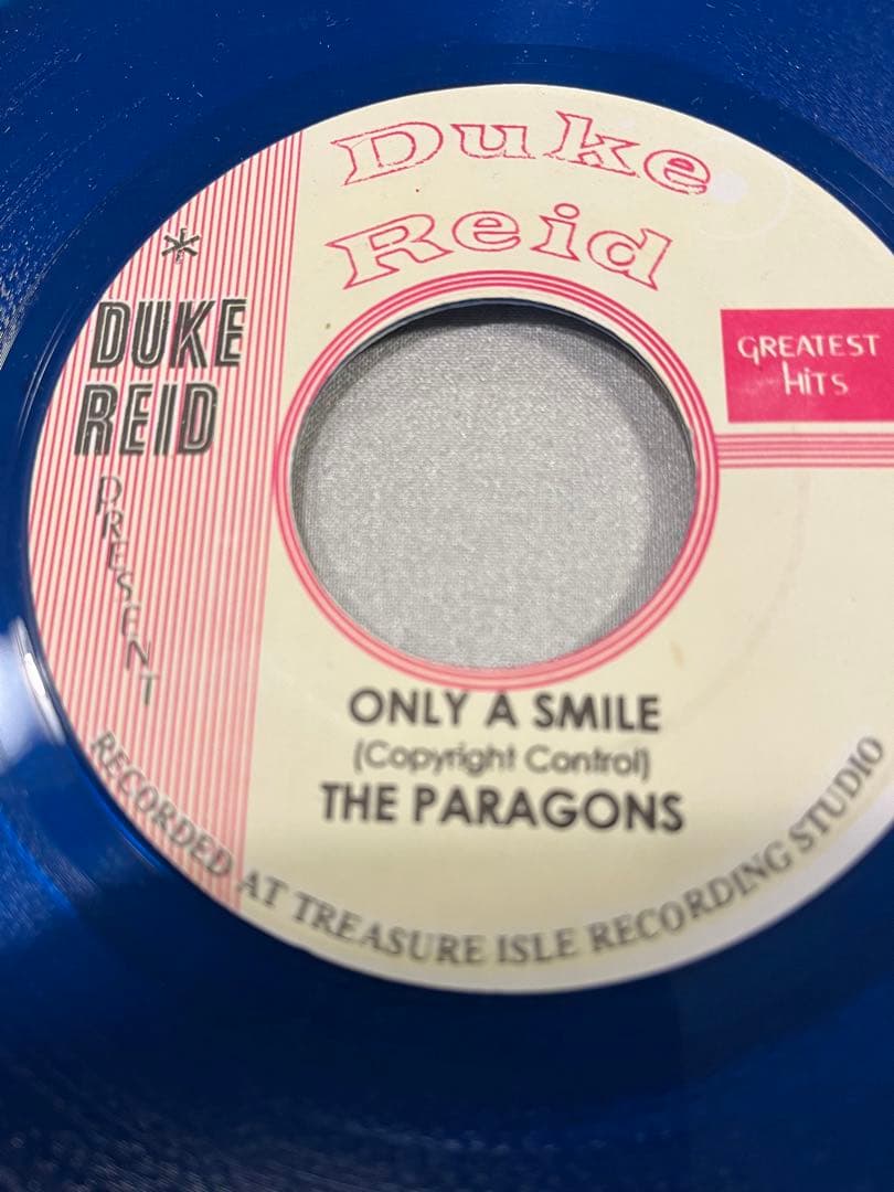 The Paragons - Only A Smile / On The Beach 7" Vinyl Duke Reid Rocksteady