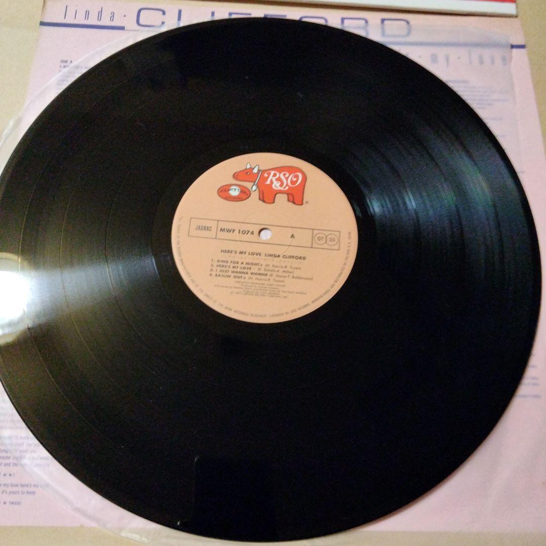 Linda Clifford - Here's My Love LP Japan RSO MWF 1074 Vinyl w/ Obi Disco Soul