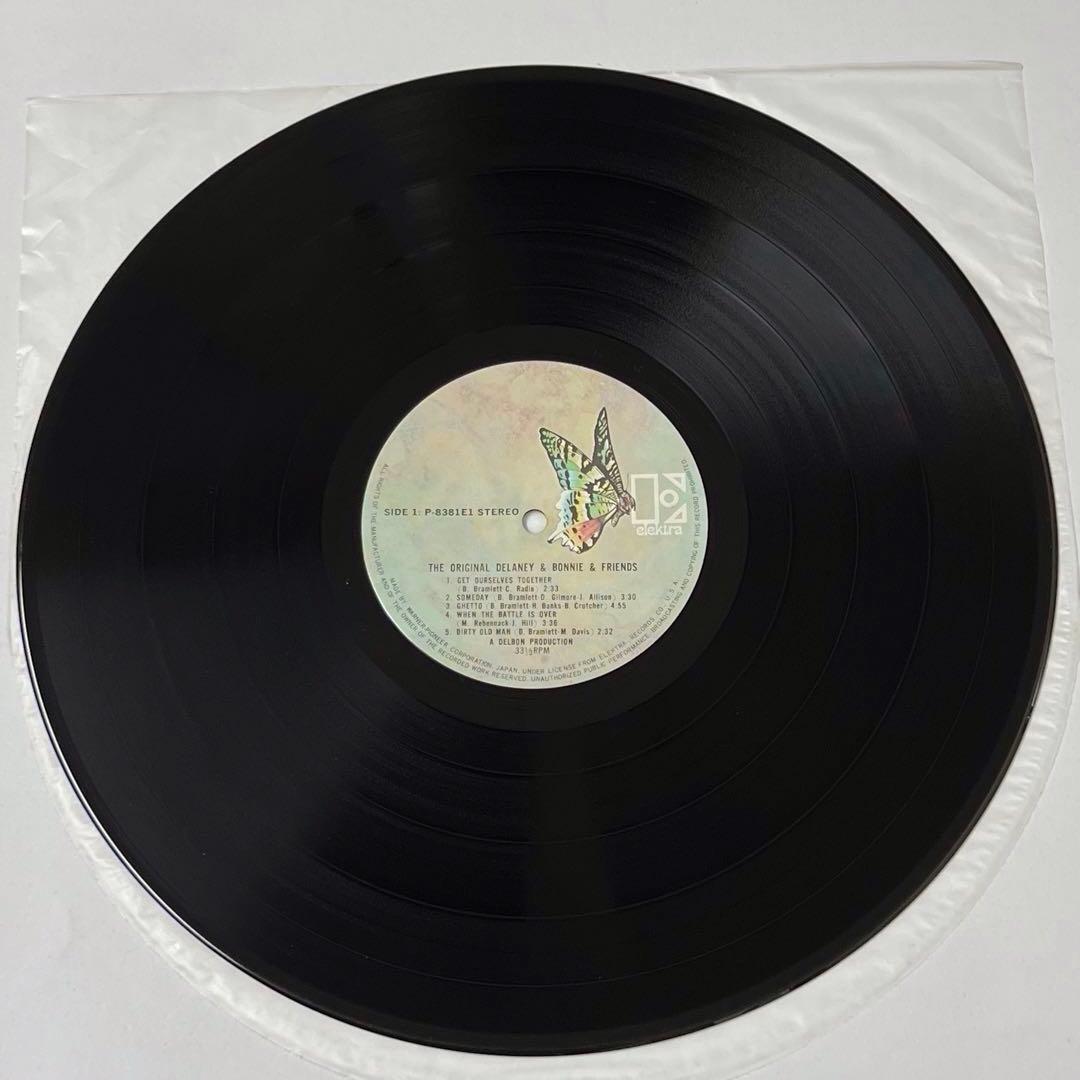 Delaney & Bonnie - The Original Delaney & Bonnie Japan LP P-8381E w/ Obi
