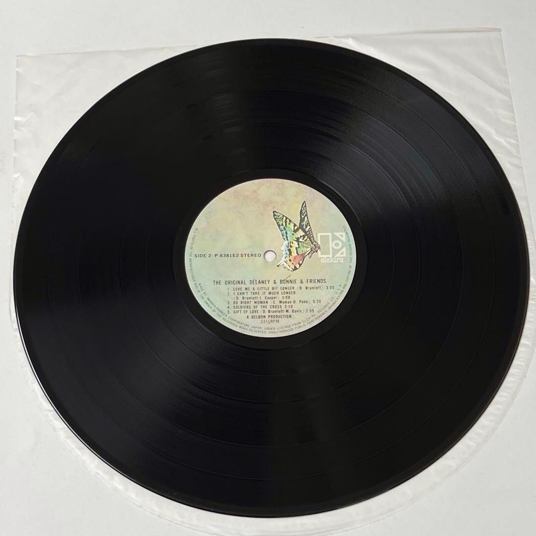 Delaney & Bonnie - The Original Delaney & Bonnie Japan LP P-8381E w/ Obi