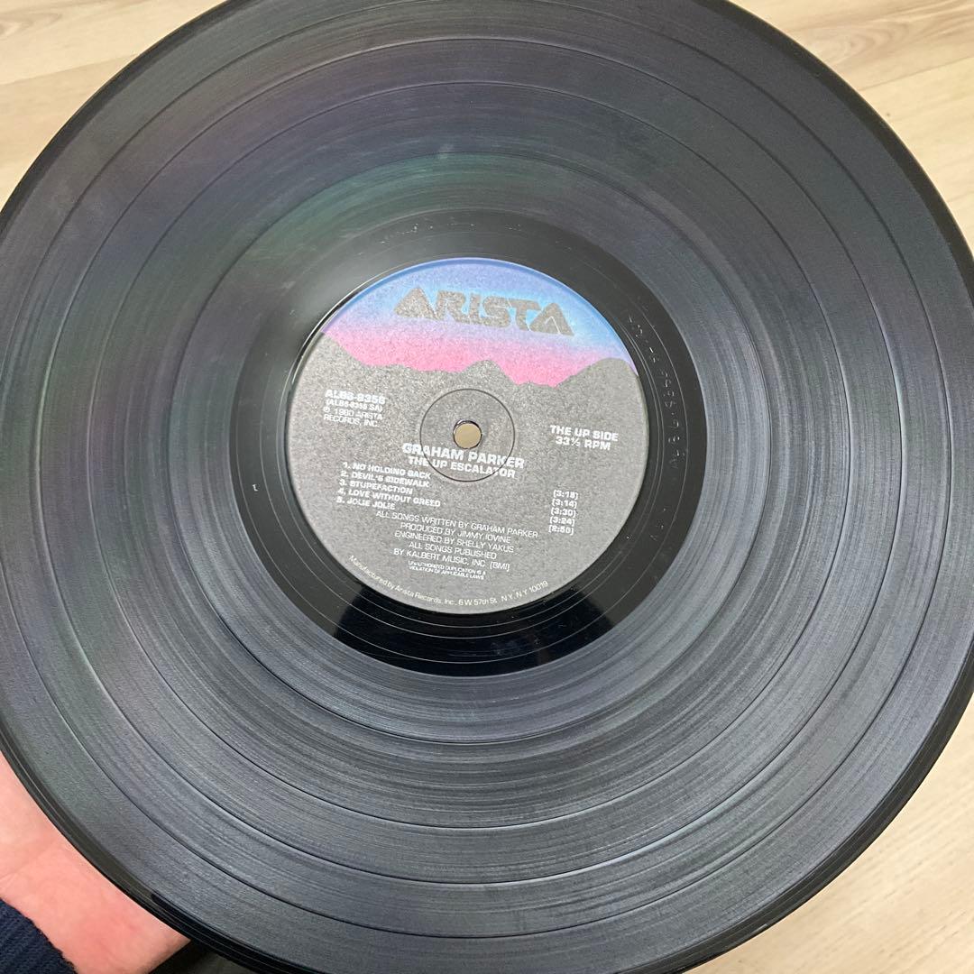 Graham Parker And The Rumour - The Up Escalator Vinyl LP US Pressing