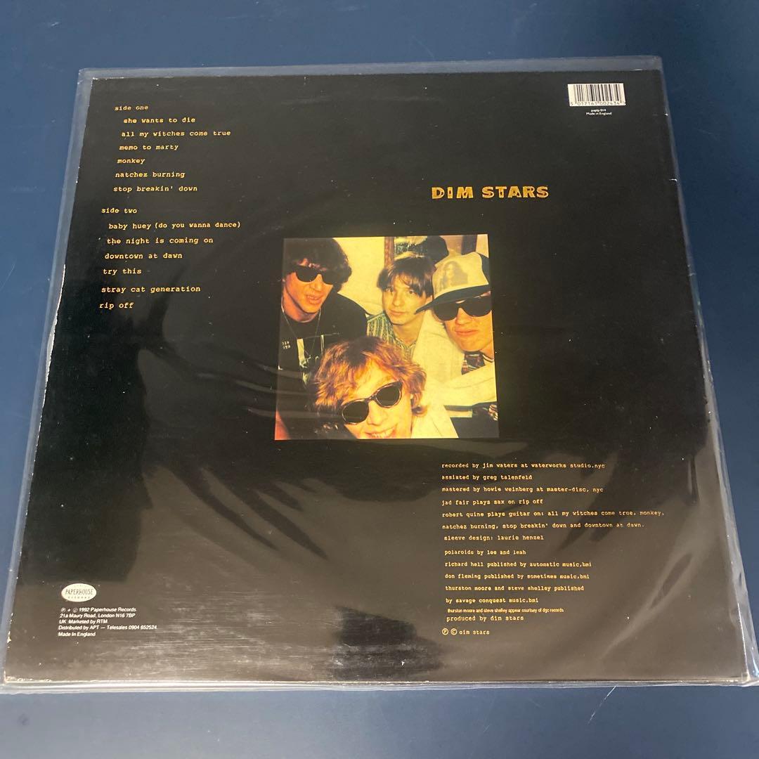 Dim Stars - Dim Stars LP (1992) Paperhouse Records Alternative Rock Vinyl