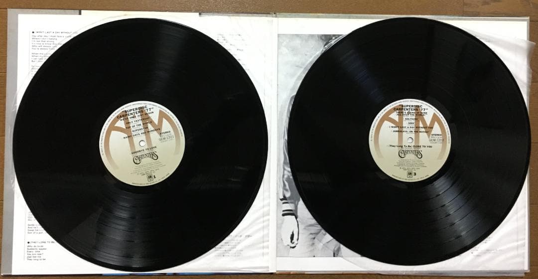 Carpenters '77 Best 2LP Vinyl Record Japan-Import EX+ | Japansoundstore