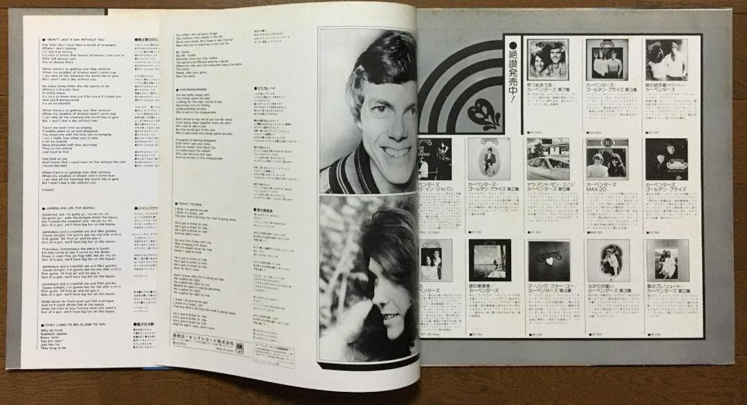 Carpenters '77 Best 2LP Vinyl Record Japan-Import EX+ | Japansoundstore