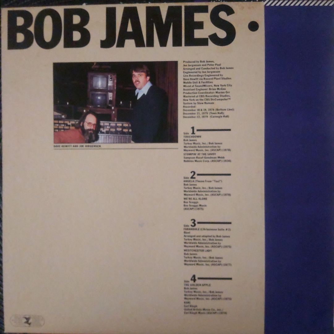 Bob James - All Around The Town Live 2LP Japan Vinyl Fusion Record 1980 w/Obi