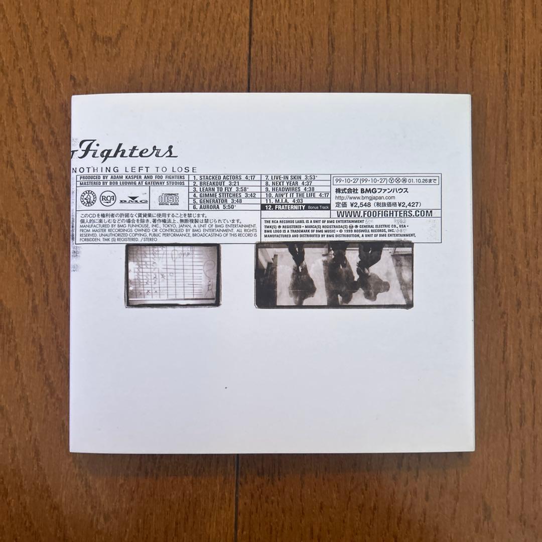 Foo Fighters - There Is Nothing Left To Lose CD Japan Press 1999 Bonus Track