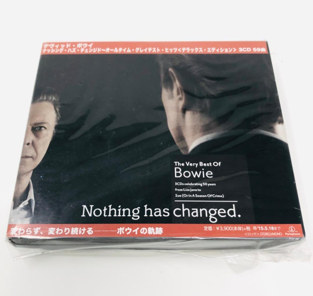 David Bowie Nothing Has Changed 3CD Deluxe Edition Japan Press with OBI 2014