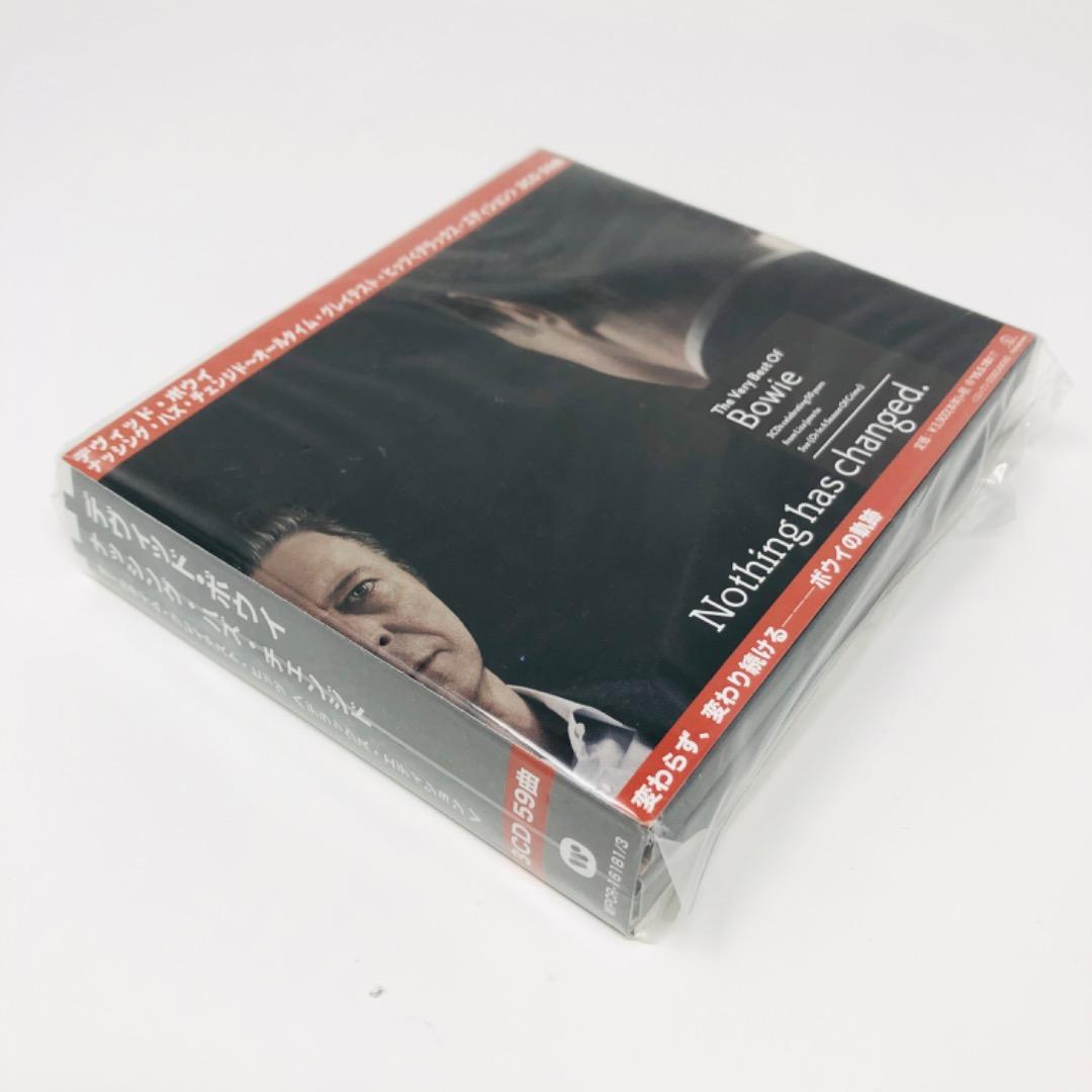 David Bowie Nothing Has Changed 3CD Deluxe Edition Japan Press with OBI 2014
