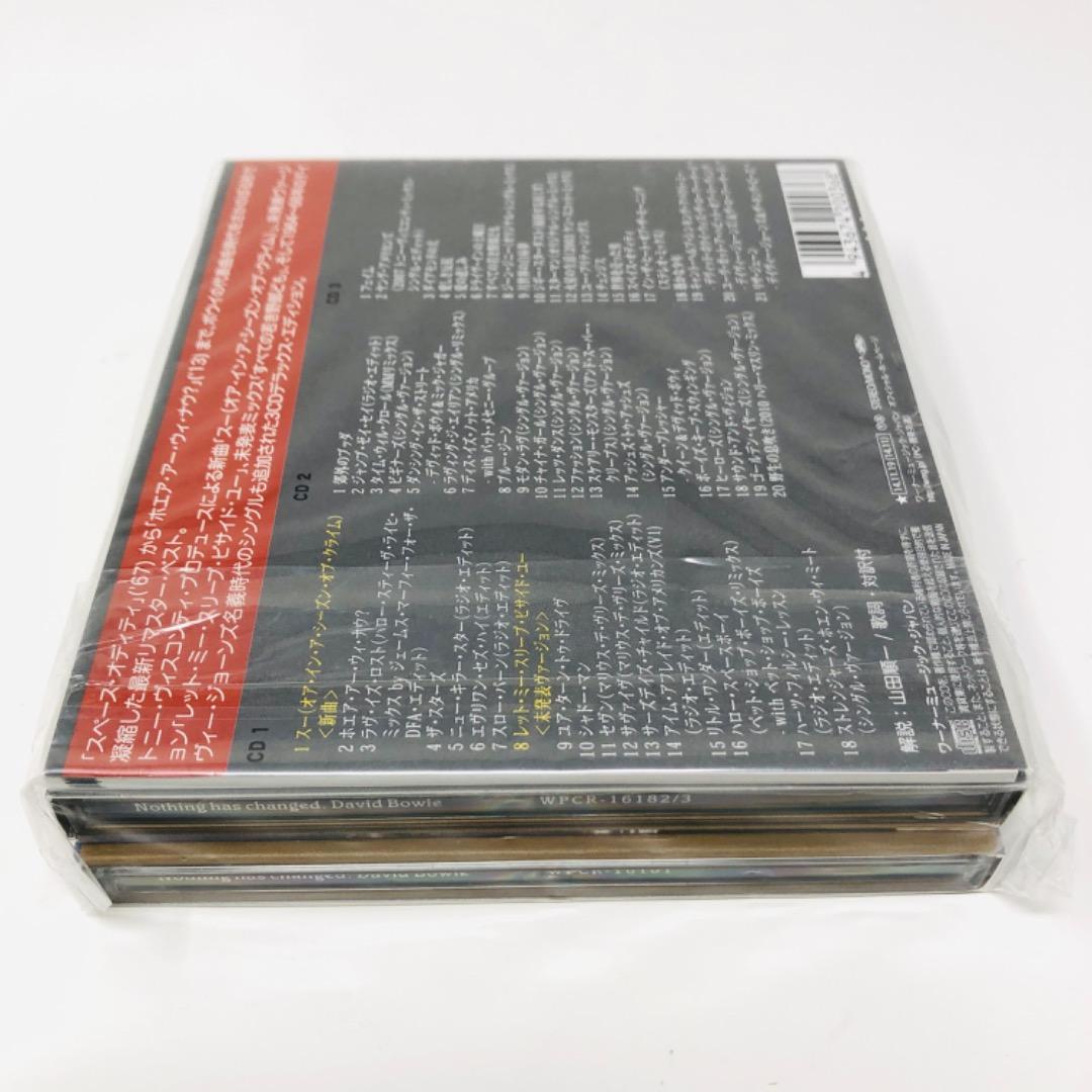 David Bowie Nothing Has Changed 3CD Deluxe Edition Japan Press with OBI 2014