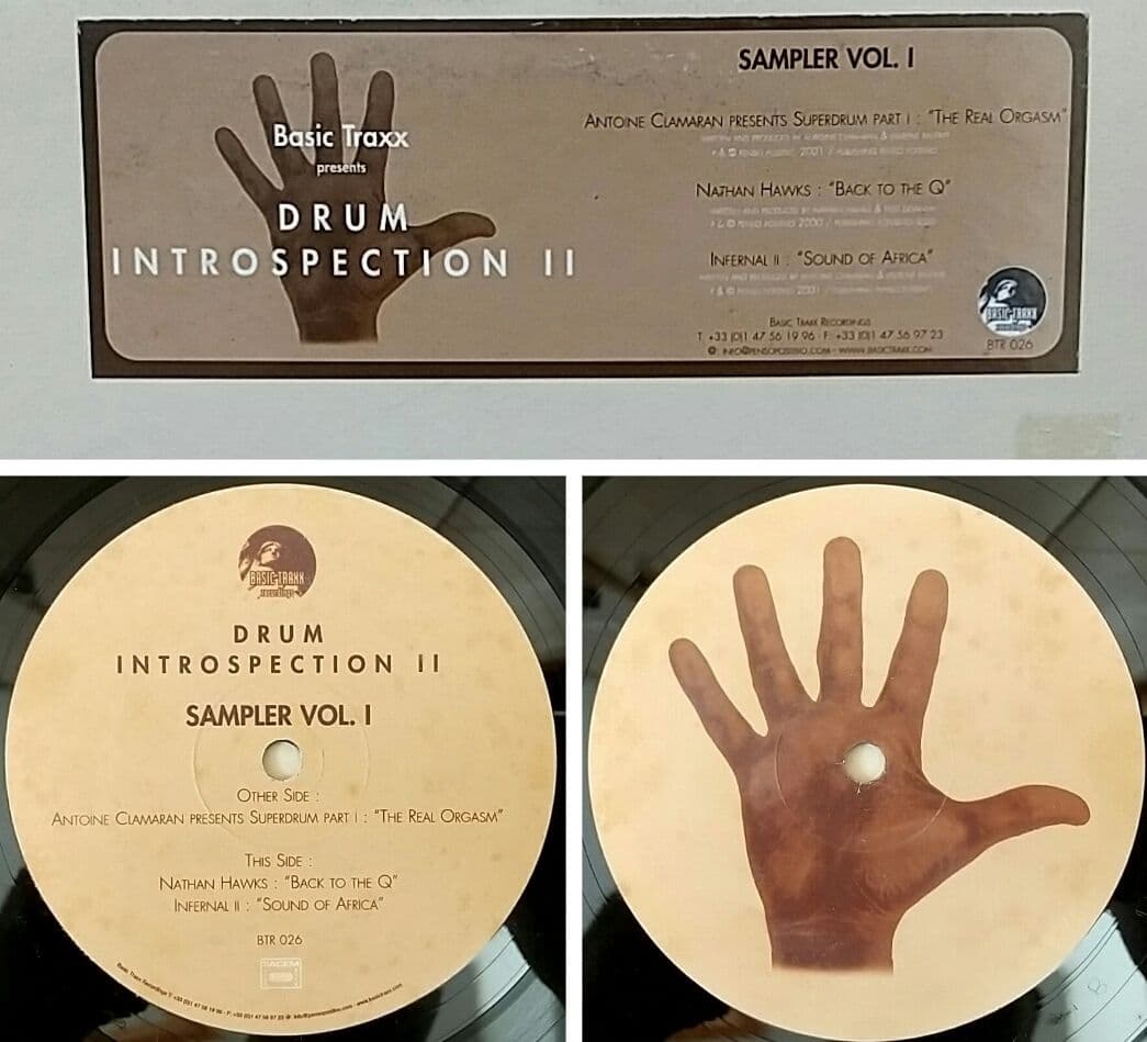 Various - Drum Introspection II Sampler Vol. 1 12" Vinyl Electronic Club House