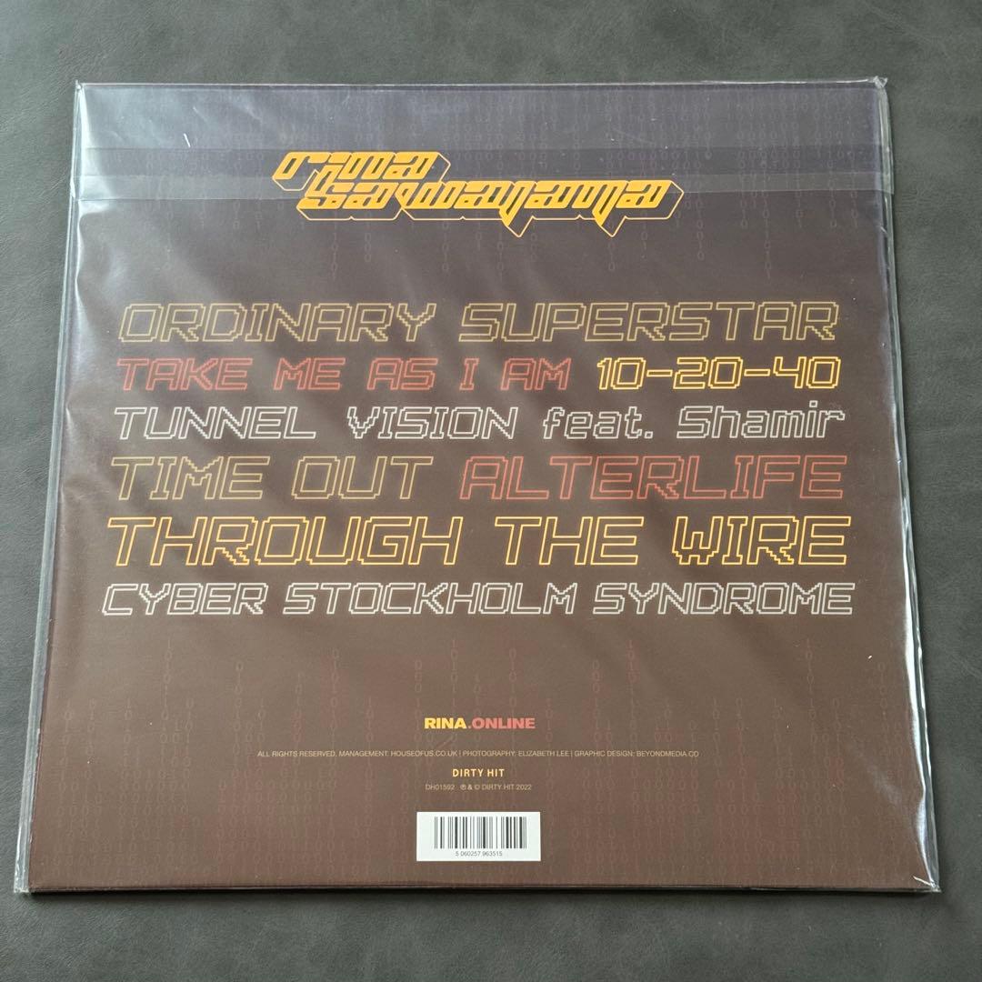 Rina Sawayama - Rina 12" EP Vinyl Color Disc Dirty Hit Pop R&B