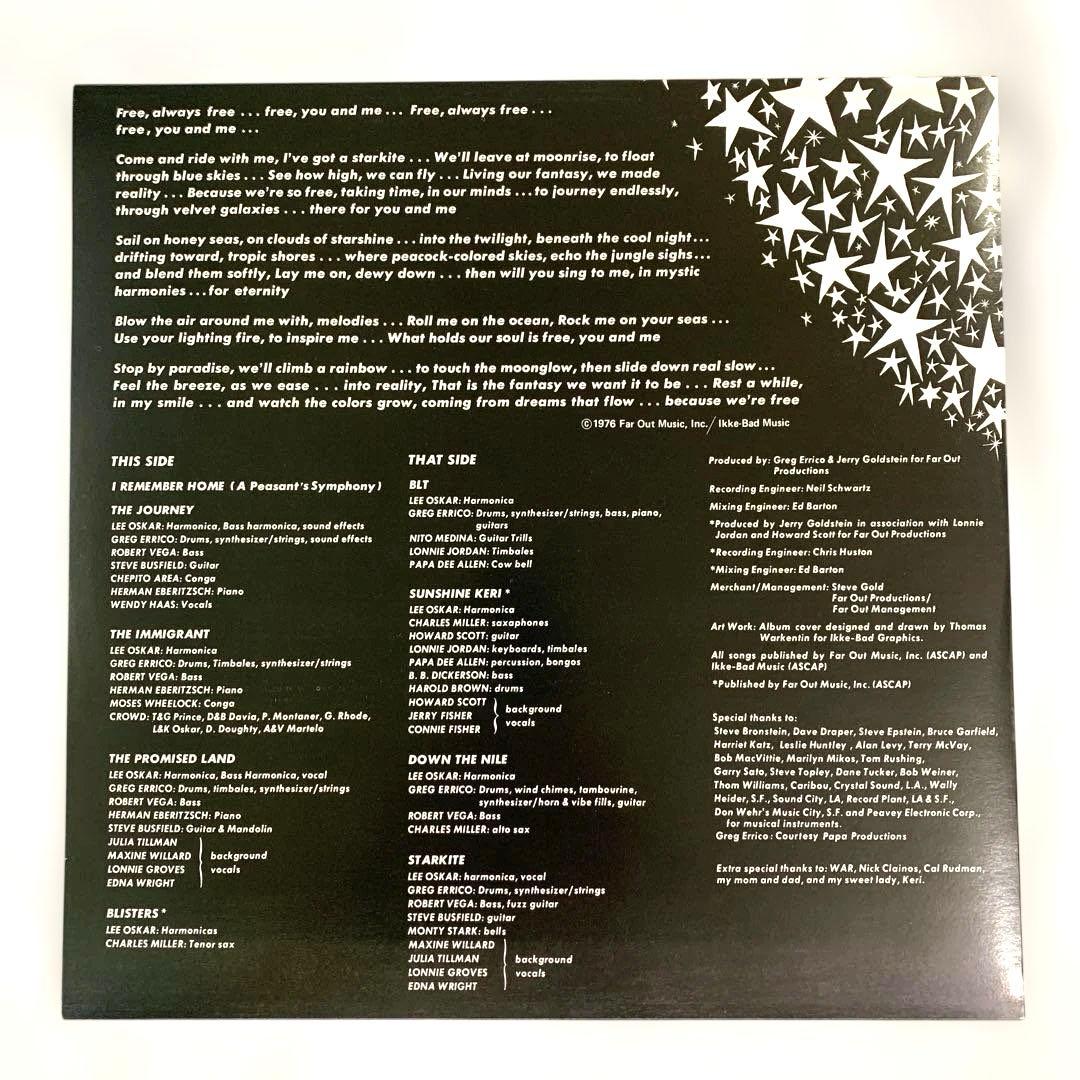 Lee Oskar - Lee Oskar Vinyl LP 1976 Japan Pressing Jazz Funk Harmonica War