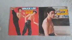 Bruce Lee Soundtrack 2-LP Set Vinyl Japan Original w/ Poster Rare