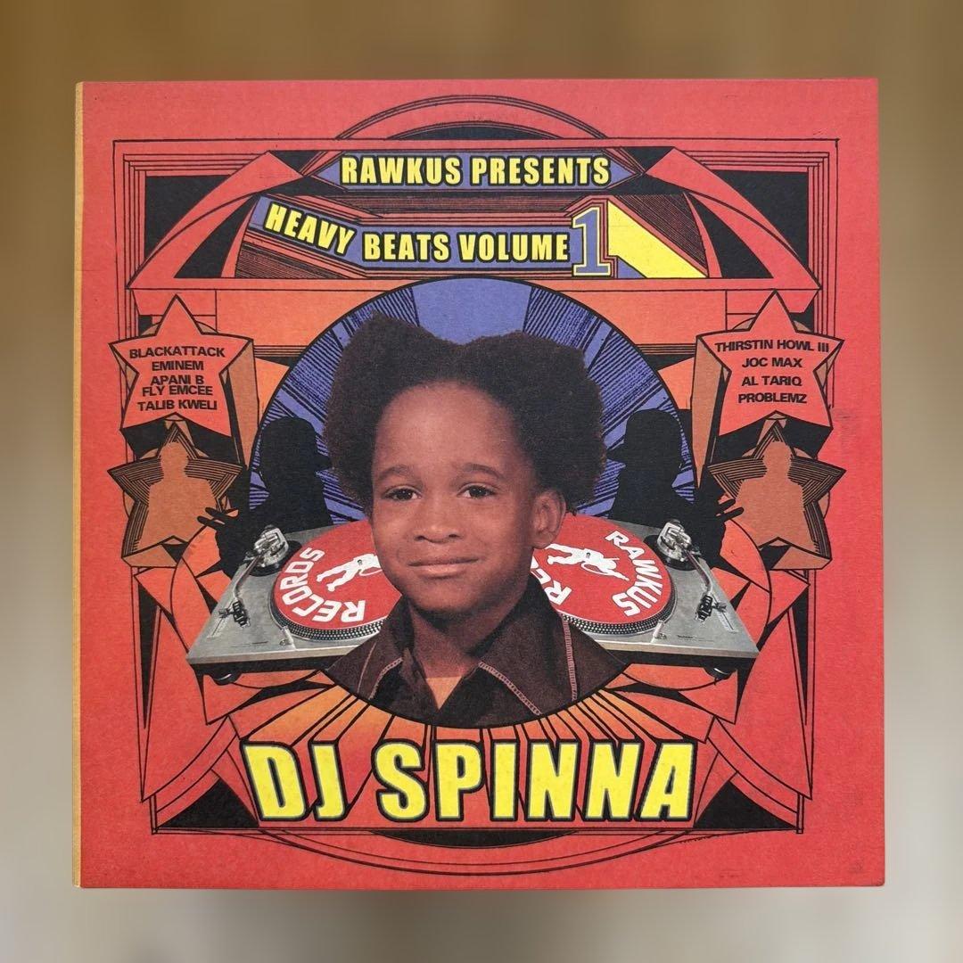 DJ Spinna - Heavy Beats Volume 1 Vinyl 2LP Rawkus Records 1999 Hip Hop