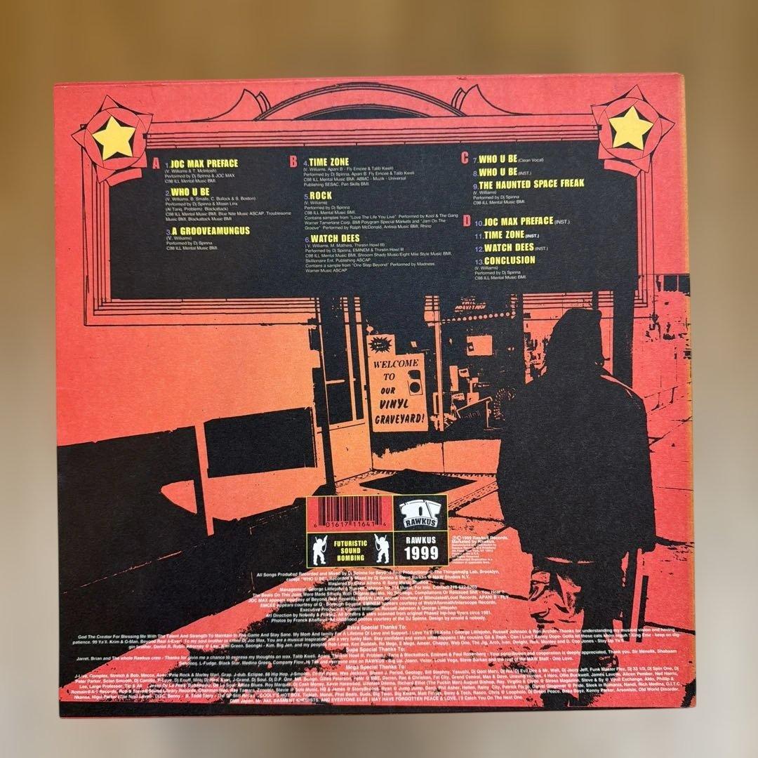 DJ Spinna - Heavy Beats Volume 1 Vinyl 2LP Rawkus Records 1999 Hip Hop
