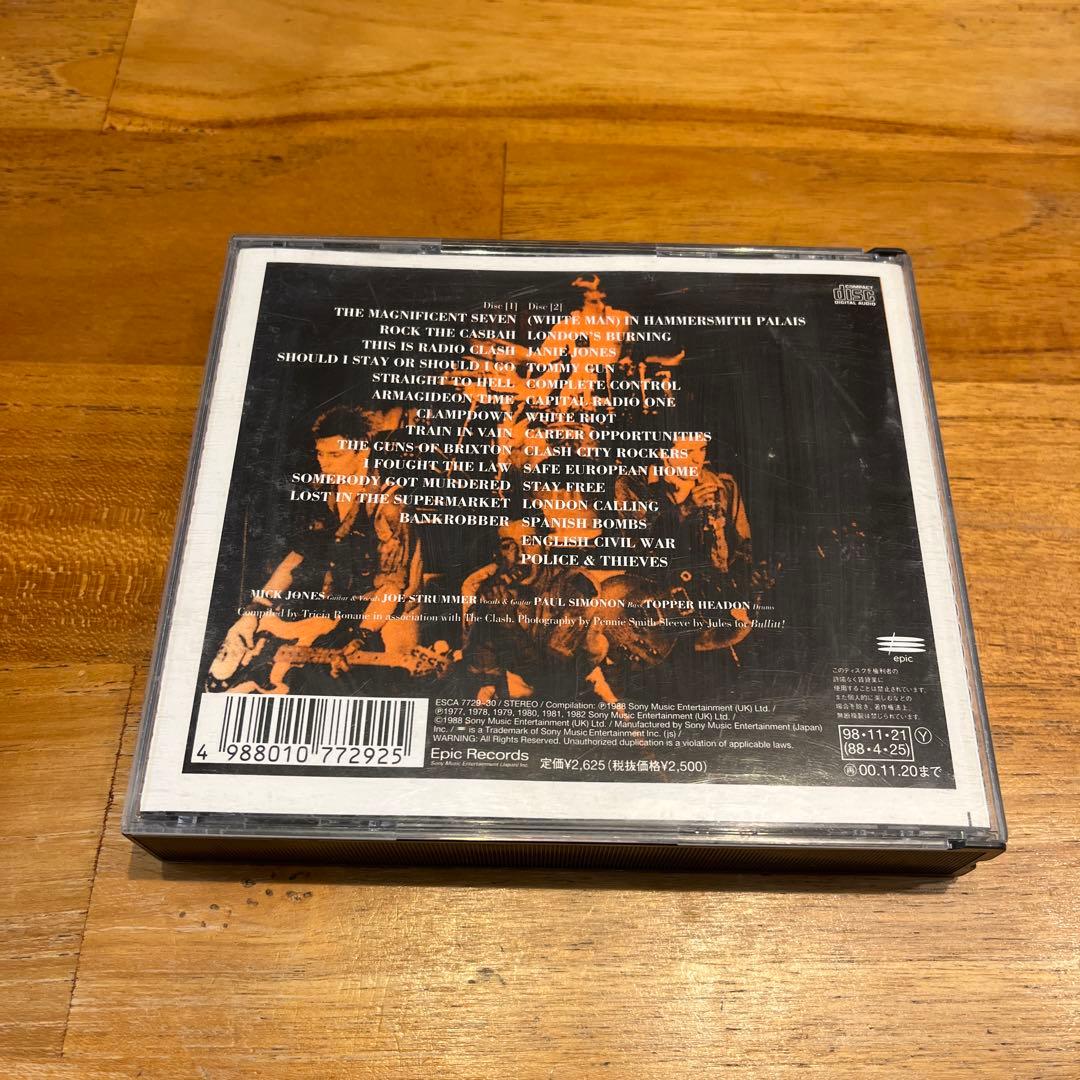 The Clash - The Story Of The Clash Vol 1 Japan 2CD Epic ESCA 7729-30 Used