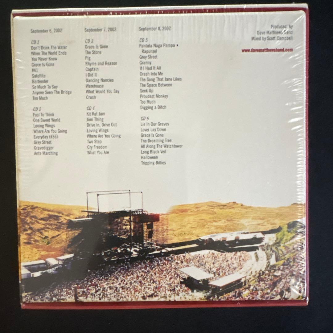 Dave Matthews Band The Gorge 6CD Limited Edition Site-Exclusive | Japansoundstore