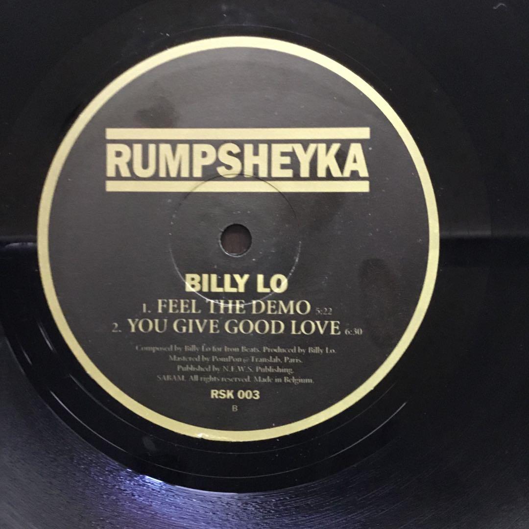 Billy Lo - Disco Fabulous 7" Vinyl Record Japan Import Rare