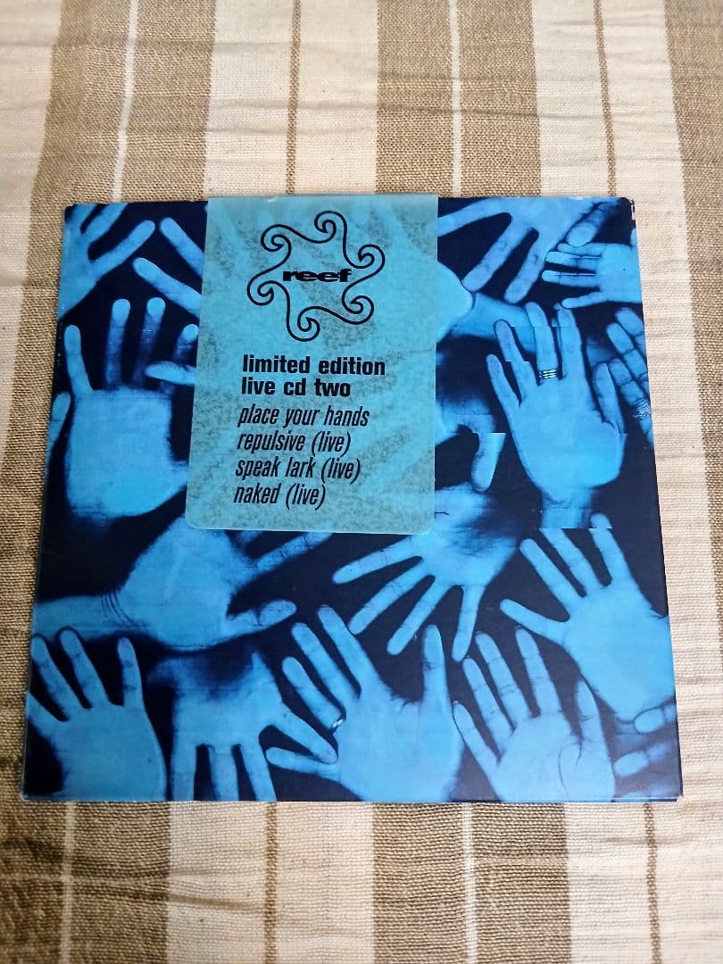 Reef Place Your Hands Limited Edition Live CD Two UK Britpop 1996 Japan Import