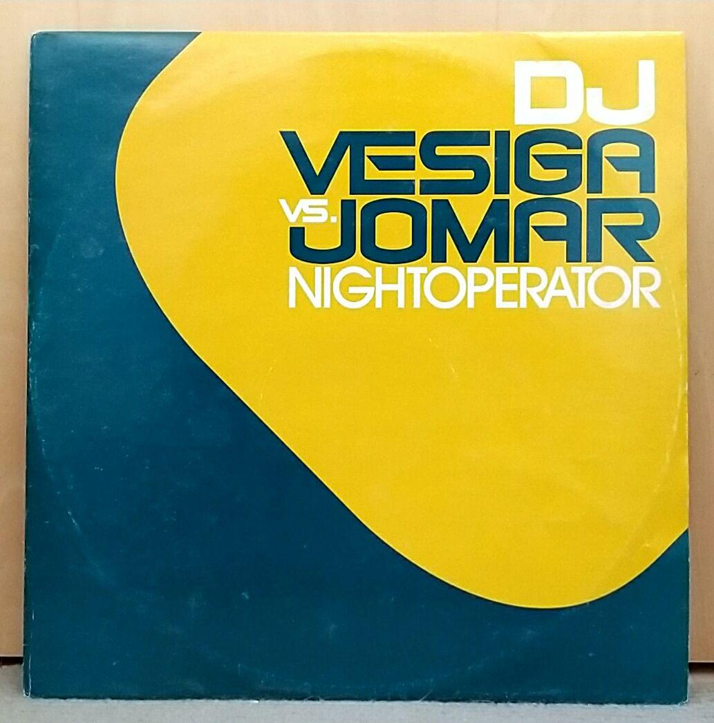 DJ Vesiga vs. Jomar - Nightoperator 12" Vinyl Electronic House Club Mixes
