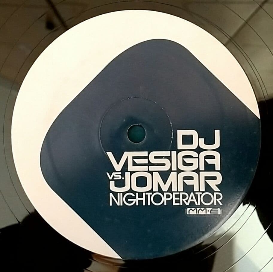 DJ Vesiga vs. Jomar - Nightoperator 12" Vinyl Electronic House Club Mixes