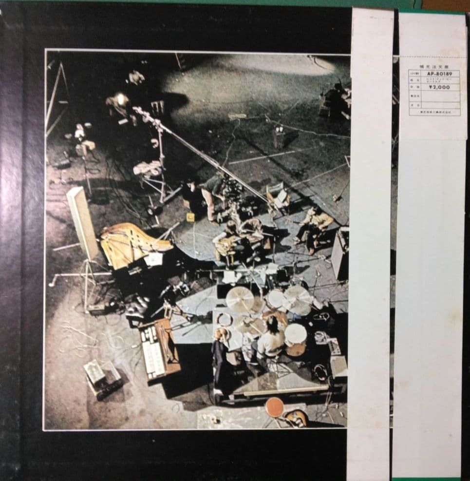 The Beatles Let It Be Vinyl LP Japan Apple AP-80189 Rare Double Obi Strip
