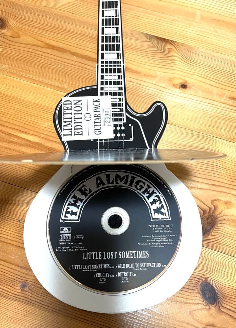 THE ALMIGHTY Little Lost Sometimes CD Hard Rock Rare Limited Serial No Used | Japansoundstore