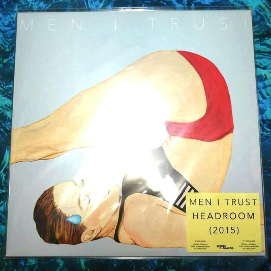 Men I Trust - Headroom LP, Yellow Vinyl, 3rd Press, Limited 0032/1000