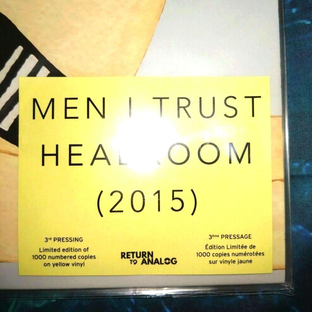 Men I Trust - Headroom LP, Yellow Vinyl, 3rd Press, Limited 0032/1000