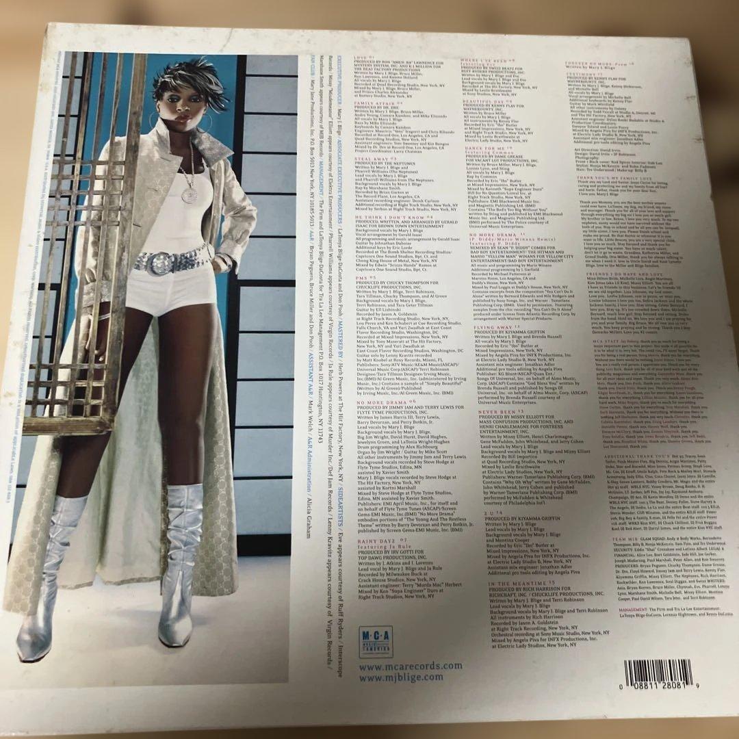 Mary J. Blige - No More Drama Vinyl 2LP Set 2002 R&B Soul