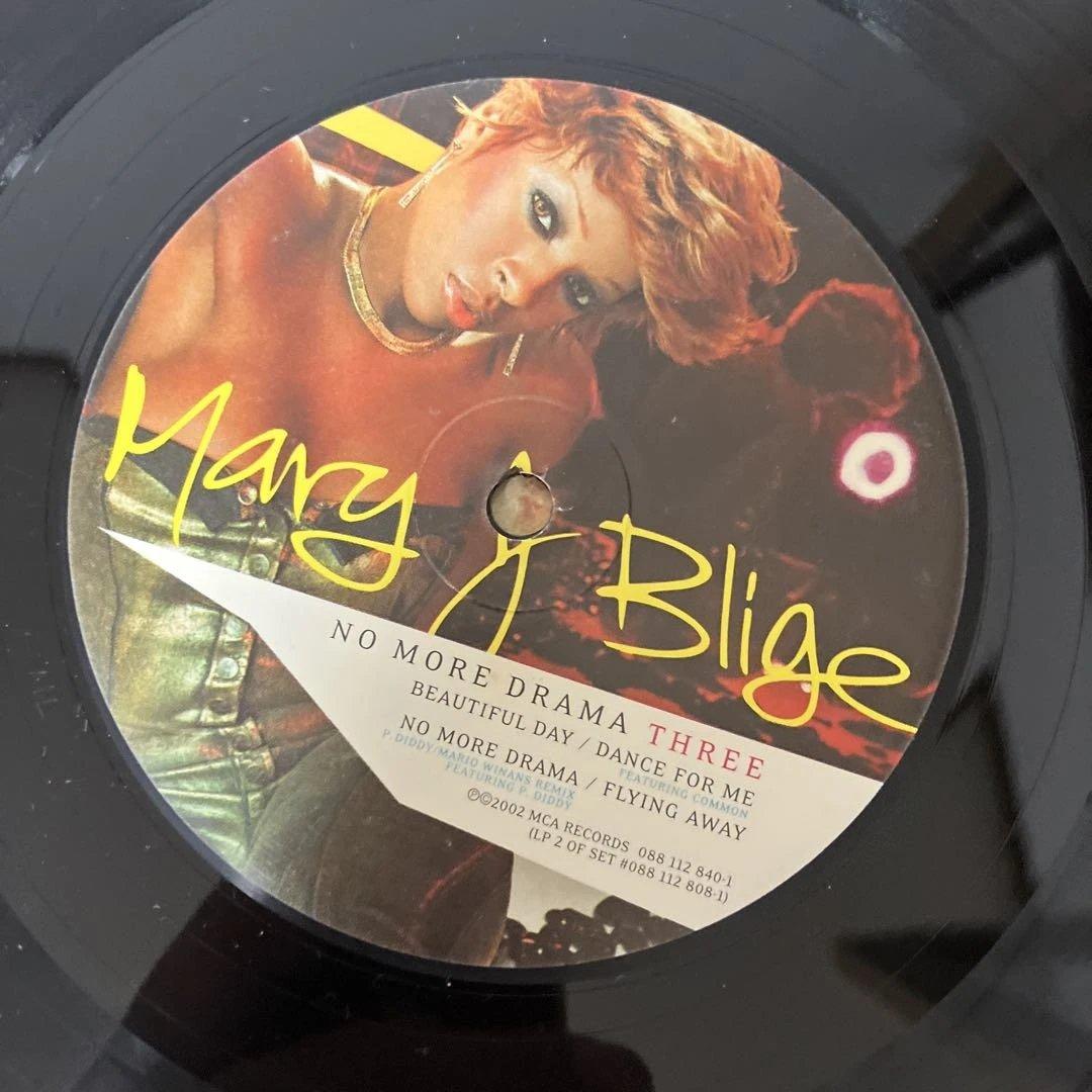 Mary J. Blige - No More Drama Vinyl 2LP Set 2002 R&B Soul