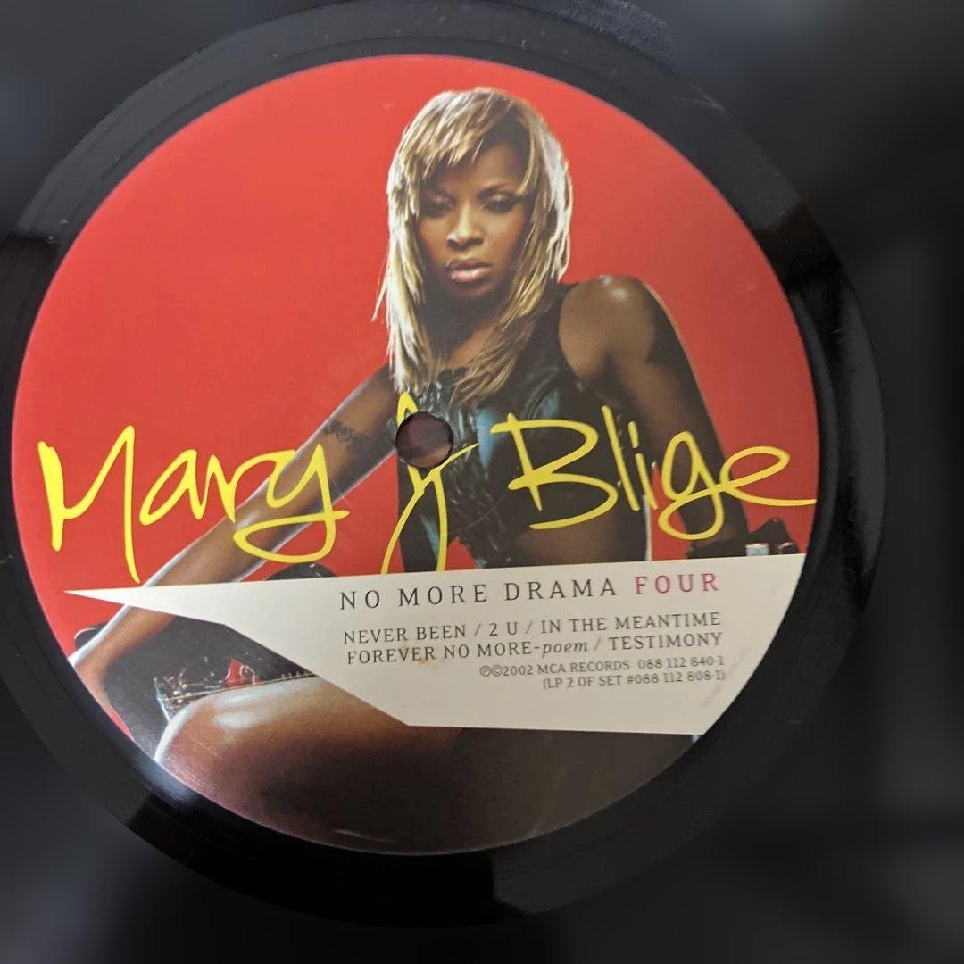 Mary J. Blige - No More Drama Vinyl 2LP Set 2002 R&B Soul