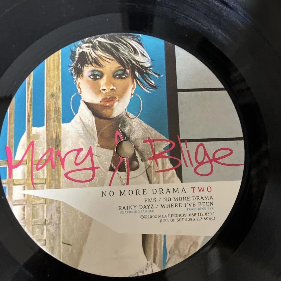 Mary J. Blige - No More Drama Vinyl 2LP Set 2002 R&B Soul