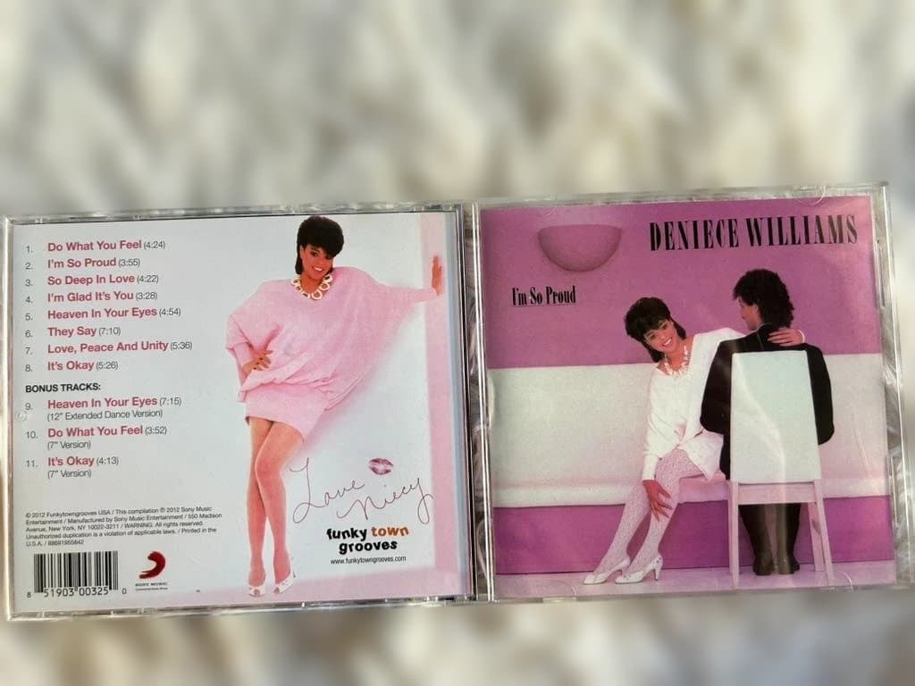 Deniece Williams I'm So Proud CD Funkytowngrooves Expanded Edition R&B Soul