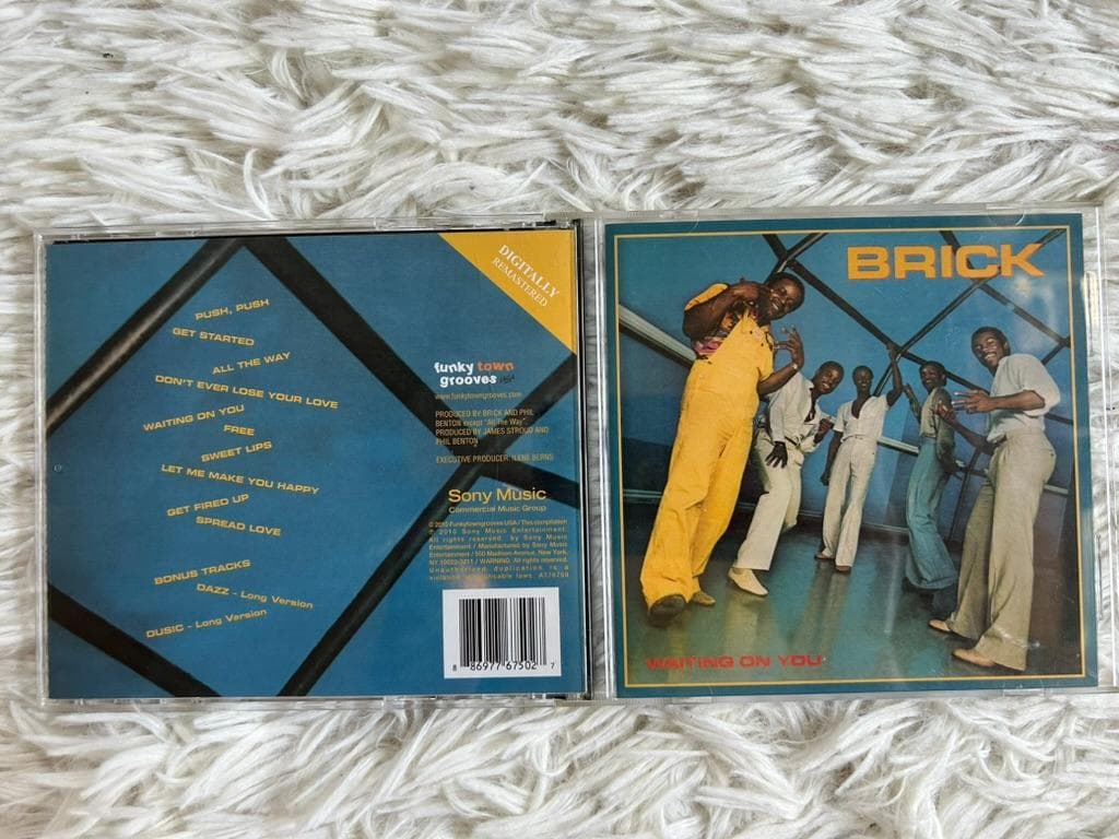 Brick - Waiting On You CD Limited Expanded Edition 2010 Reissue Funk Rare Out-Pr