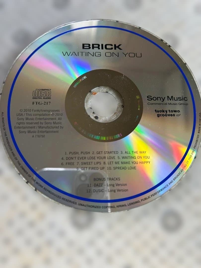 Brick - Waiting On You CD Limited Expanded Edition 2010 Reissue Funk Rare Out-Pr