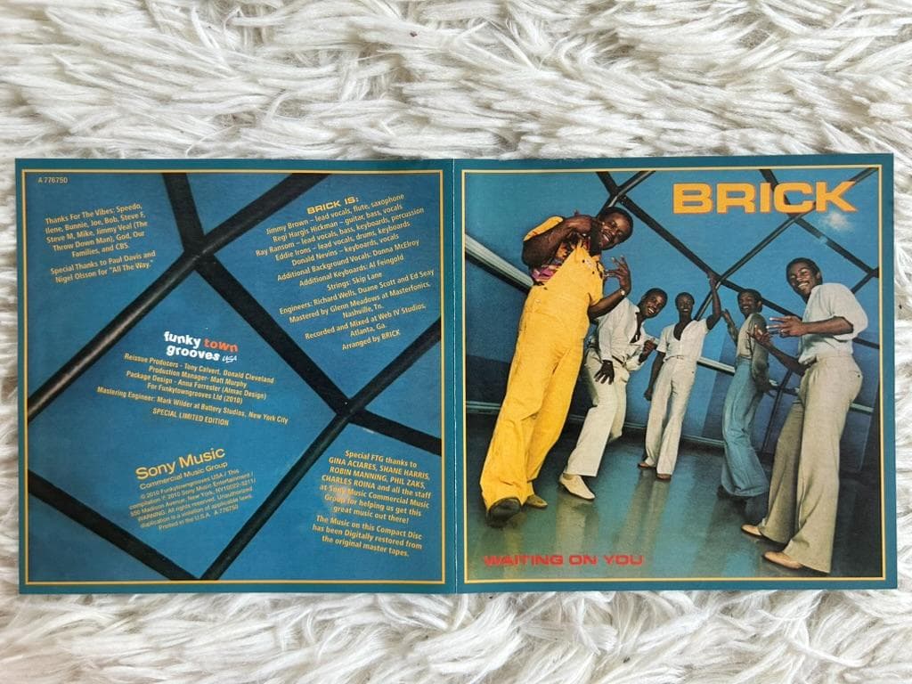 Brick - Waiting On You CD Limited Expanded Edition 2010 Reissue Funk Rare Out-Pr