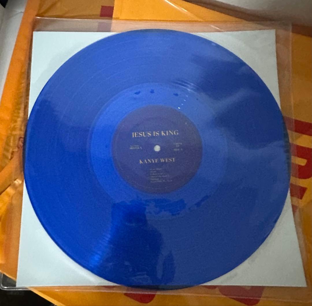 Kanye West - Jesus Is King Vinyl LP Blue Color Disc Record