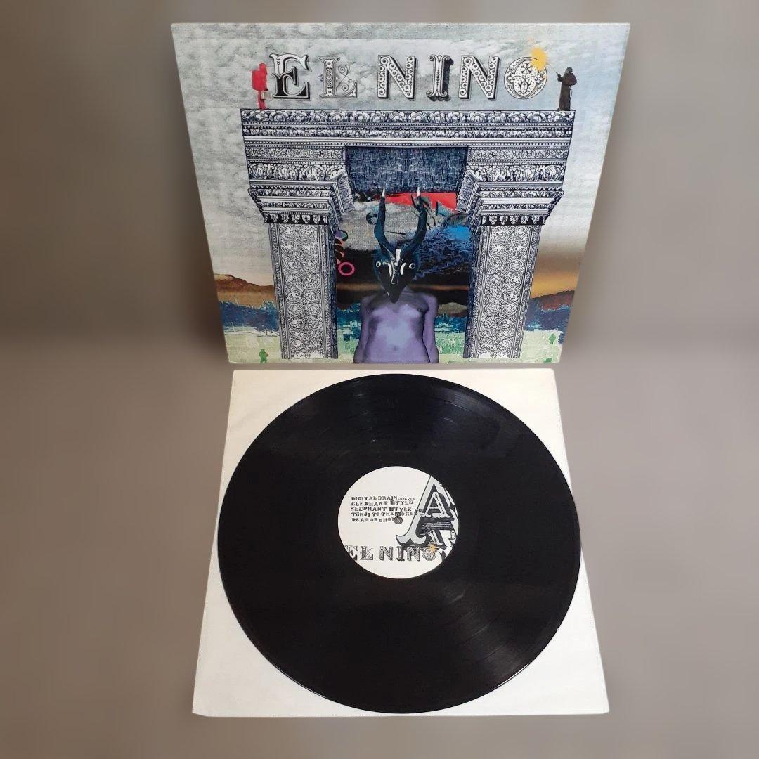 EL NINO 12" vinyl record, colorful cover, "Digital Brain", "Elephant's Style" Us | Japansoundstore