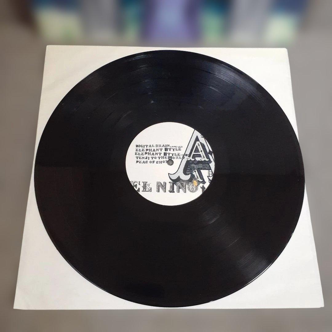 EL NINO 12" vinyl record, colorful cover, "Digital Brain", "Elephant's Style" Us | Japansoundstore
