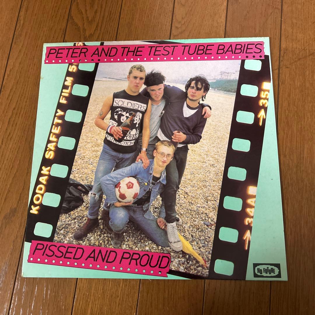 Peter and the Test Tube Babies - Pissed and Proud LP Vinyl Record 1982 UK Punk
