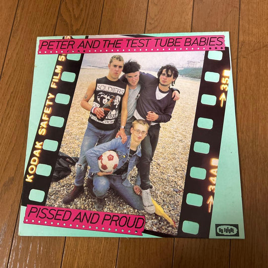 Peter and the Test Tube Babies - Pissed and Proud LP Vinyl Record 1982 UK Punk