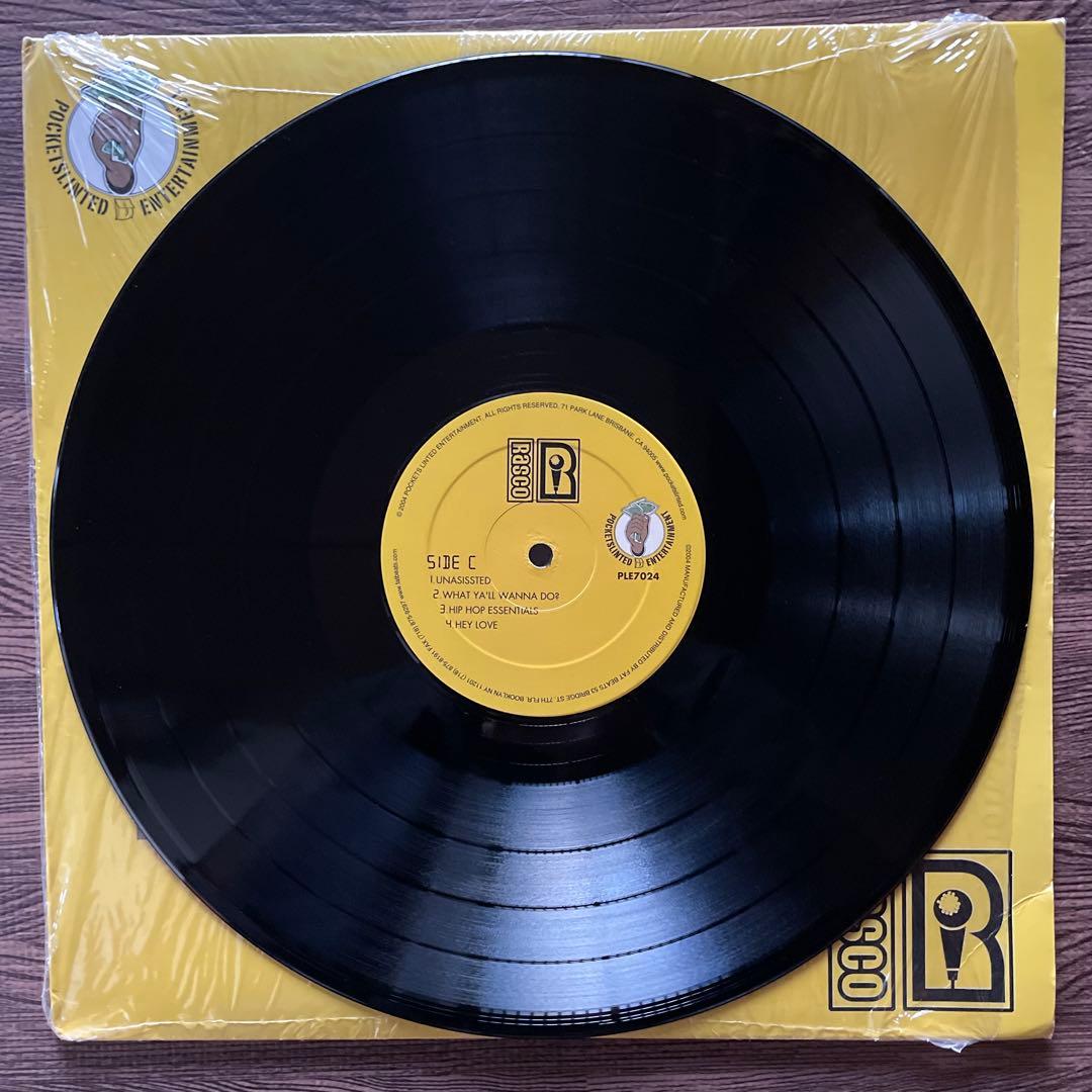 Rasco - Time Waits For No Man 2LP Hip Hop Underground Pockets Linted
