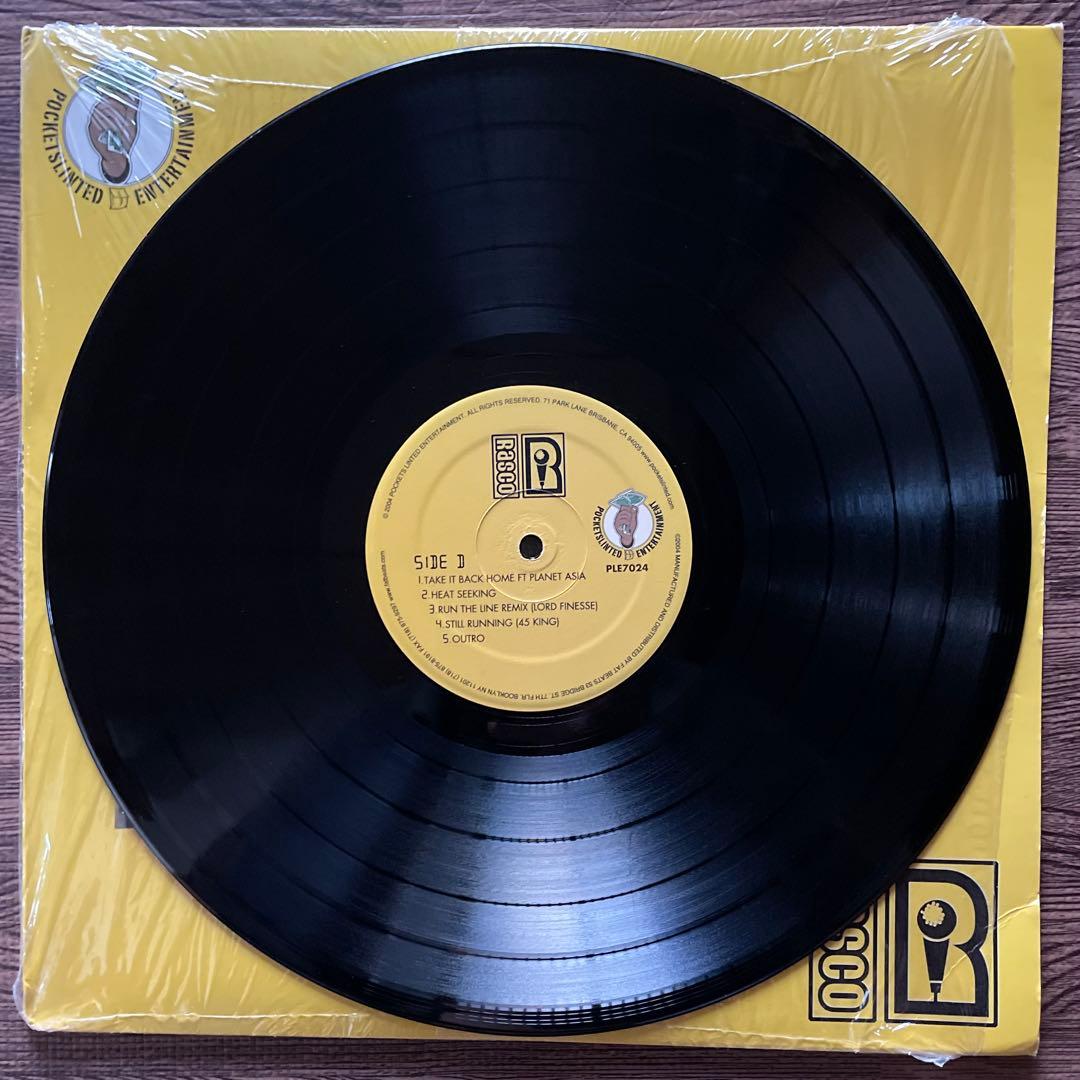 Rasco - Time Waits For No Man 2LP Hip Hop Underground Pockets Linted