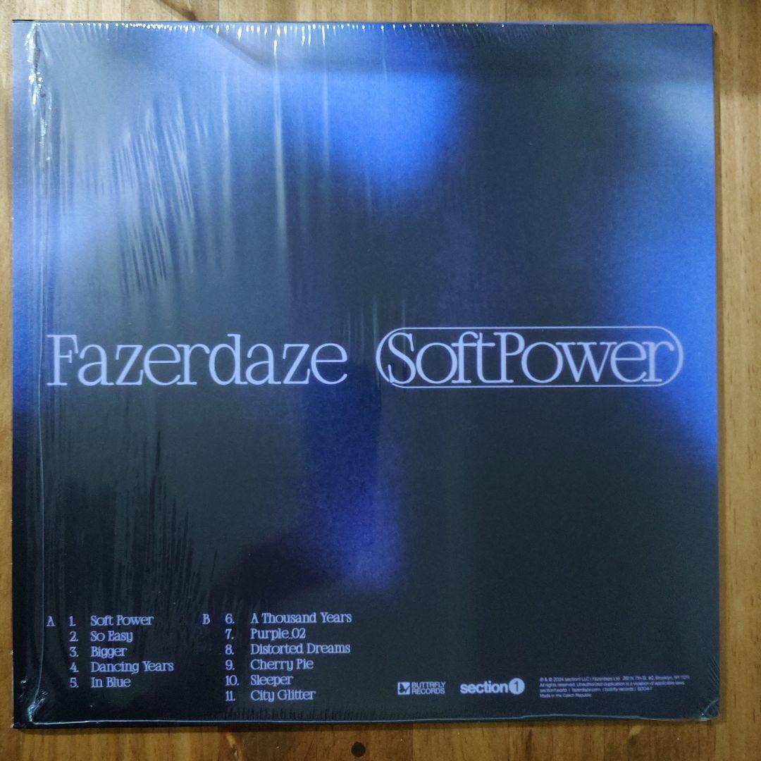 Fazerdaze - Soft Power LP Signed Silver Vinyl Indie Dream Pop Japan